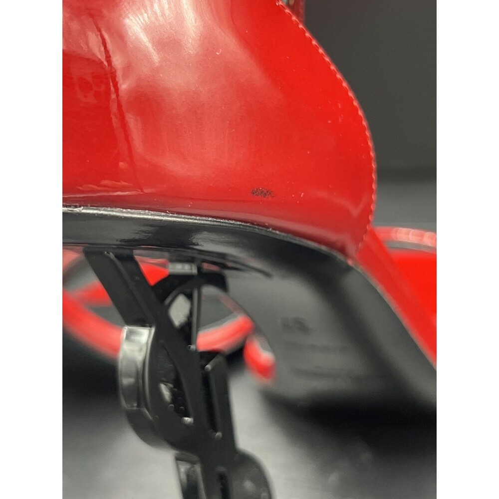 Saint Laurent Red Opyum Heels YSL EUR 37 / US Women’s Size 7 - Picture 15 of 16
